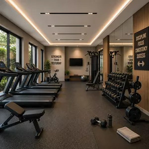 Aura The Aerth Amenities - Gymnasium  