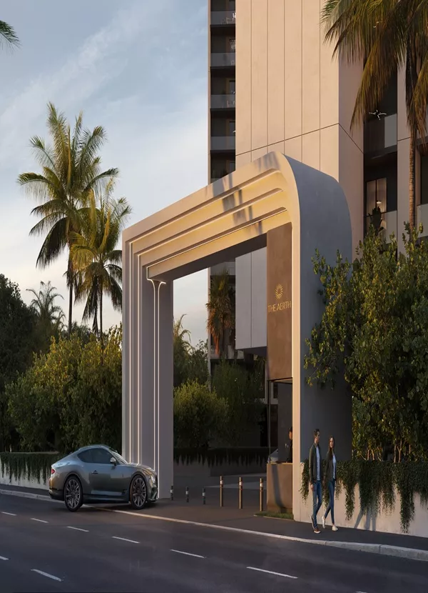 Wellness residences at Aura The Aerth with contemporary decor